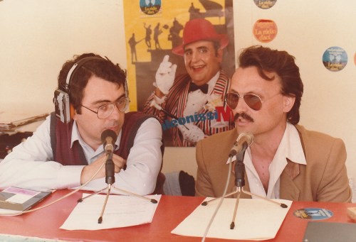 Fira del Llibre. València. Toni Mestre i Lluis el Sid¡foner. Joan Monleón,